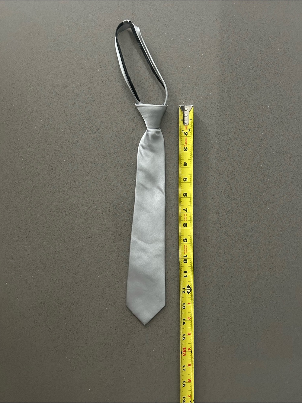 Adjustable Silver Necktie Kids …